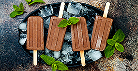 Homemade Chocolate Fudgsicles